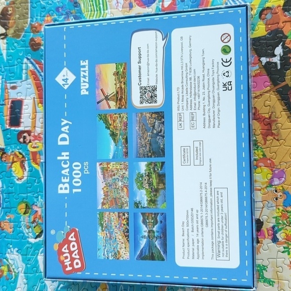 Beach puzzle 1000  pieces - Picture 4 of 4